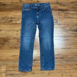 Wonder Nation Slim Jeans‎ Adjustable Waist Denim Kids Size 6 Kids School Style